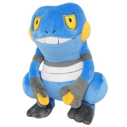 a different croagunk plush, with a judgemental expression